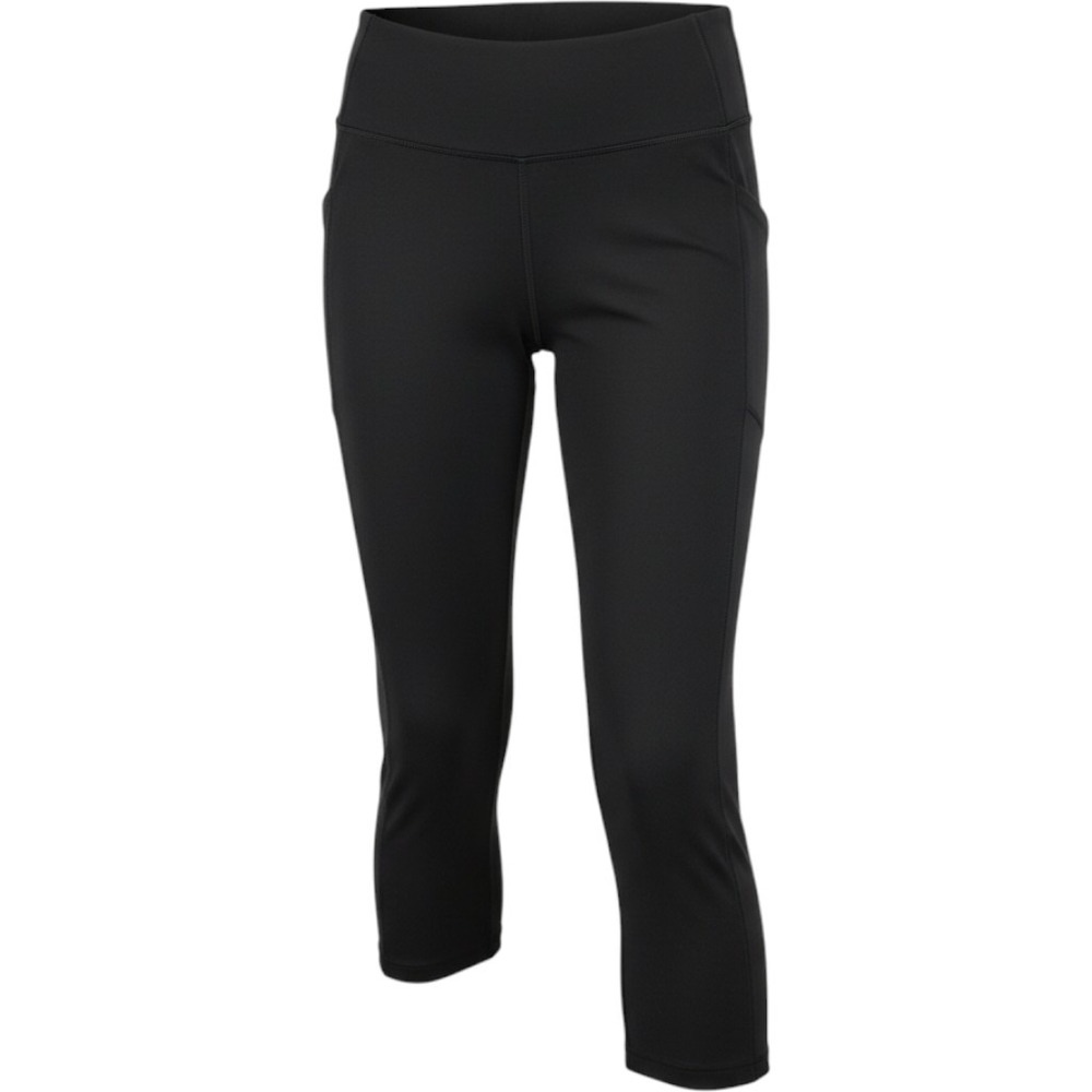 RBX Leggings Women Large Black Capri High Rise Side Pockets Activewear Workout
